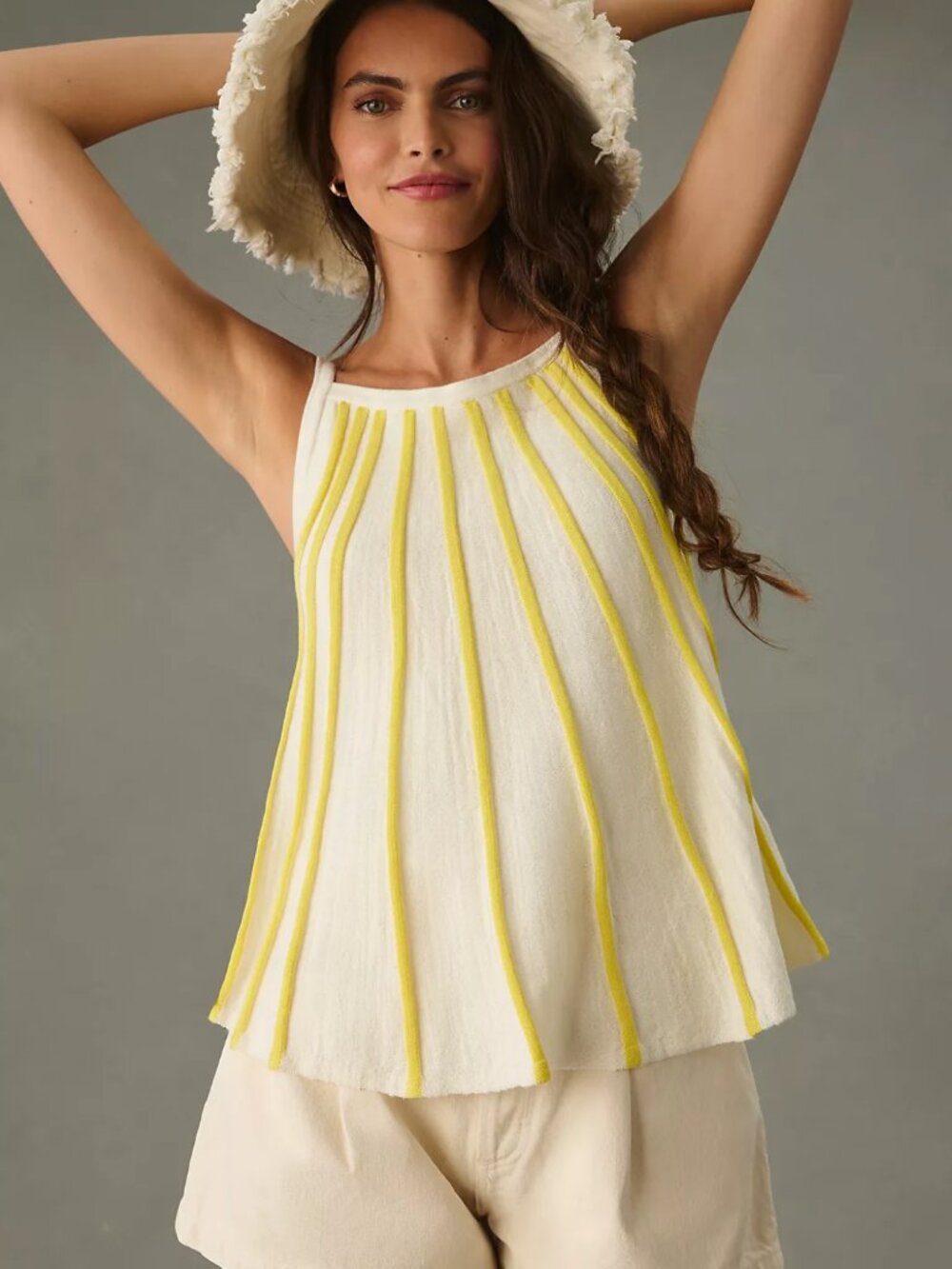 Maeve Halter Swing Sweater Tank
